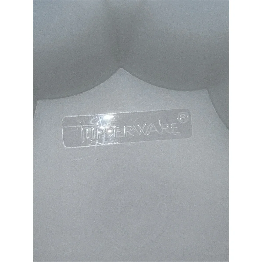 Vintage Tupperware Jello Mold‎ 1201-3 1202-6 Blue Speckle No Lid 2 Pieces 1970s